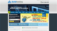 Desktop Screenshot of duniahosting.com